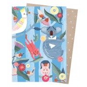 Greeting Card - In The Gumtrees